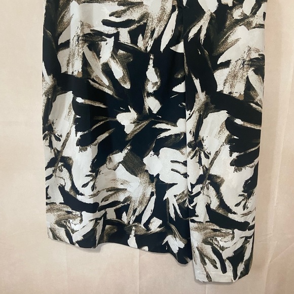 Prologue women's L asymmetrical abstract print sleeveless dress EUC - Picture 5 of 6